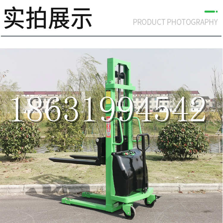 永定区电动叉车堆高车液压铲车电瓶1吨2吨站驾步行式小型全自动叉车